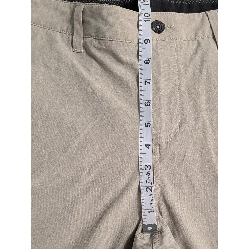 Vuori Pants Men Aim Size 30x31 Khaki Beige Performance Stretch V431 Athleisure